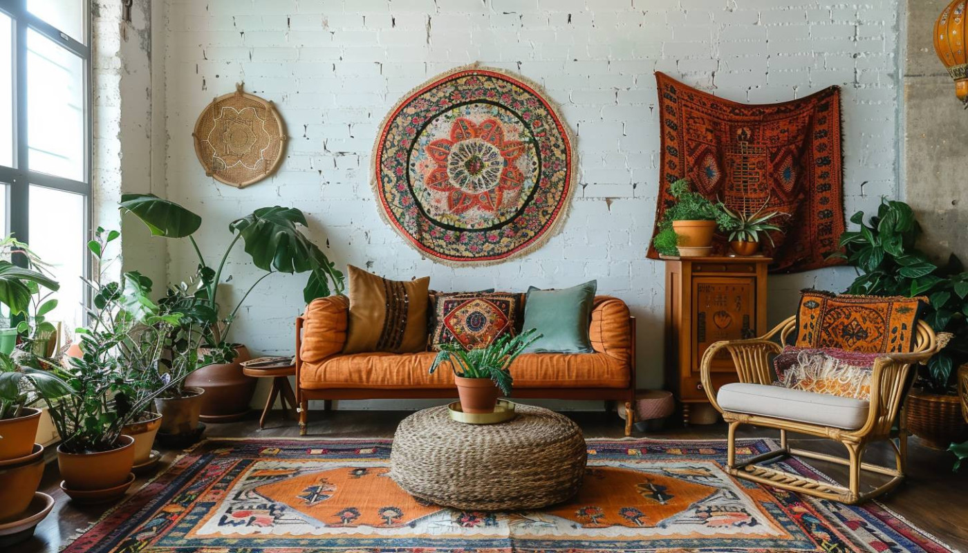 Wie man mit Boho-Stil Kleidung und Dekor einzigartige Räume schafft
